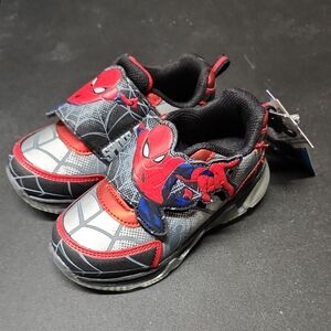 Marvel Spider-Man Kids Sneakers - Red, Black, and Gray